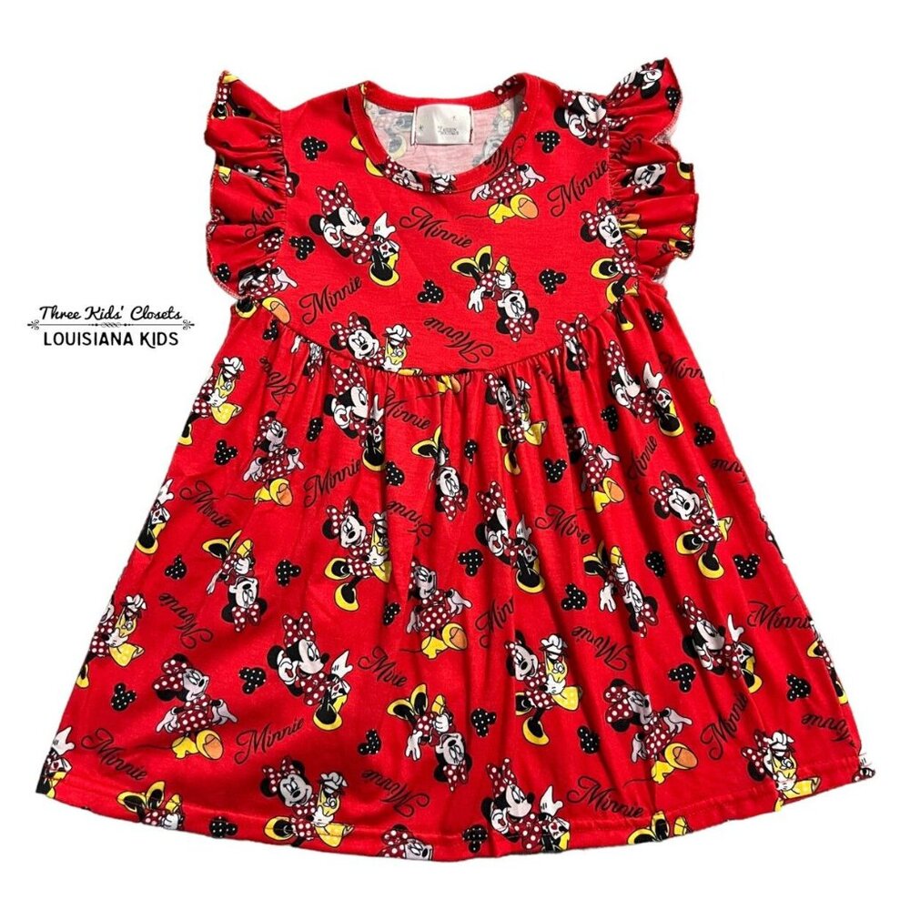 Royal Roe 3T Minnie Mouse Tunic Dress